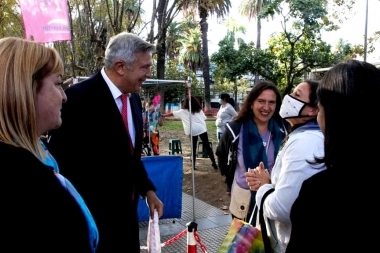 Con el abogado D'Alessandro y su visita a San Martín, continúa el armado possista