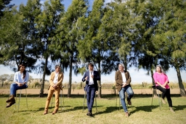 Impulso a la Actividad Forestal: Kicillof y Rodríguez visitaron General Guido