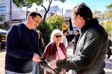 Con la presencia de Posse, recolectaron residuos informáticos en San Isidro