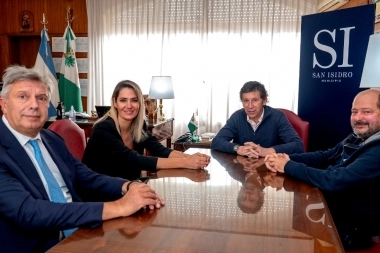 Posse y su tropa recibieron a Losada en San Isidro