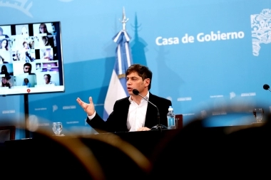 Kicillof pidió la aprobación de la modificación a la reforma jubilatoria del Banco Provincia