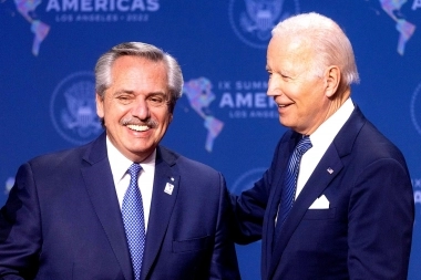 La foto del día: Alberto Fernández y Joe Biden juntos en Estados Unidos