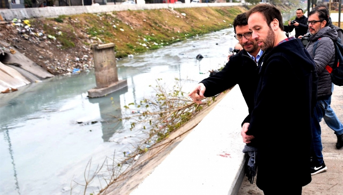 Ministro de Kicillof recorrió en San Martín y Hurlingham obras financiadas por el BID