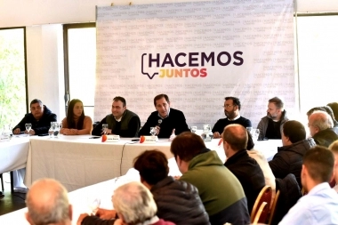 Garro llevó su armado a la Quinta Sección: “Hay que construir un frente amplio y plural”