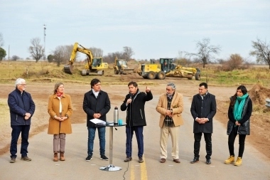 Comenzaron las obras que completarán la Ruta del Cereal