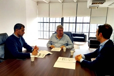 D’Onofrio y Bucca se reunieron para avanzar con “Alcohol cero” en la Provincia
