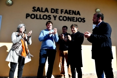 Recorrida por la Cuarta Sección: con Escuelas a la Obra, Kicillof arribó en Rivadavia