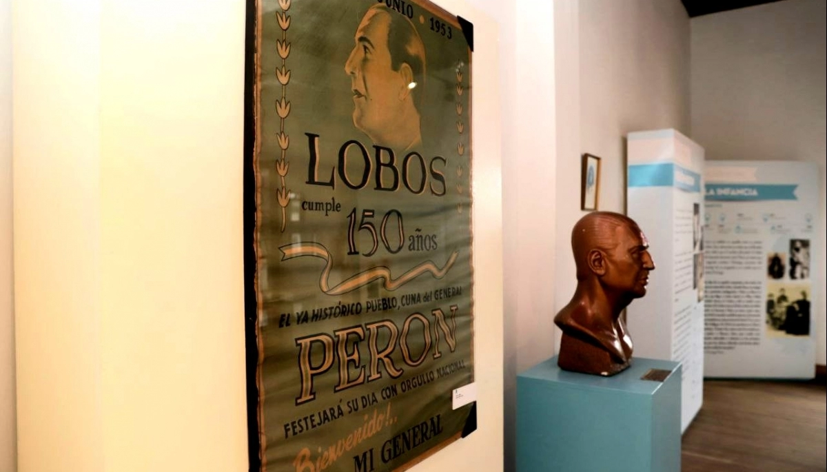 Museo y Biblioteca Provincial Juan Domingo Perón: fotos de la histórica casa de Lobos