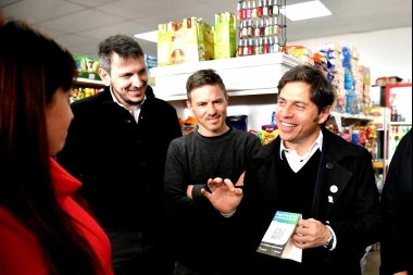 Impulso a la industria: Kicillof en el Parque Industrial y mercados de Suipacha