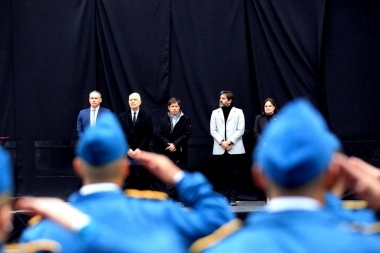 Abucheos y silbidos en un acto de Kicillof en el Estadio Único de La Plata