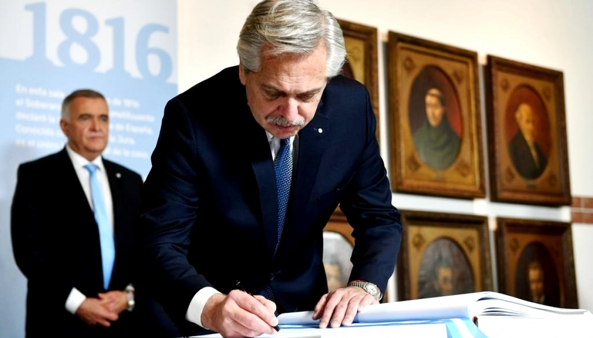 Día de la Independencia: Alberto Fernández  hizo un fuerte llamado a la unidad