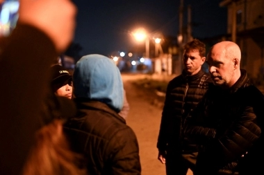 En una recorrida estratégica, Larreta visitó Esteban Echeverría junto a Evert Van Tooren