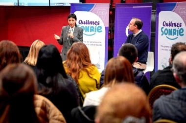 Mayra Mendoza lanzó programa de salud bucal gratuito en Quilmes