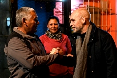 Larreta sigue con su recorrida por el Conurbano: visitó barrios en Tigre