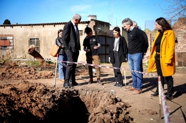 Memoria: Mayra Mendoza y Pietragalla presentes en un ex centro clandestino de Quilmes