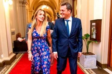 Con un mensaje sugestivo, Malena Galmarini postuló a Massa como candidato a Presidente