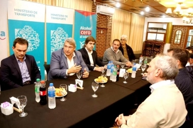 D´Onofrio se comprometió a dialogar con las empresas de Transporte para redefinir costos