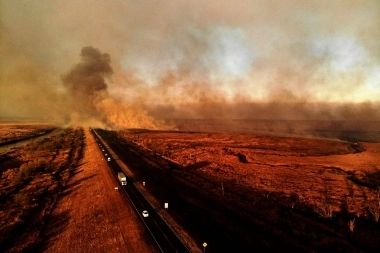 Crece la preocupación en la provincia de Buenos Aires por los focos de incendio