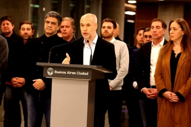 Larreta a favor de la Policía de la Ciudad: “Siempre vamos a defender la paz y la República”