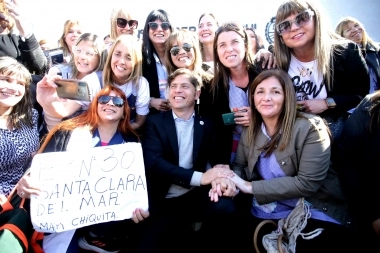 Kicillof inauguró un jardín en Berazategui: son 100 los nuevos edificios en Provincia