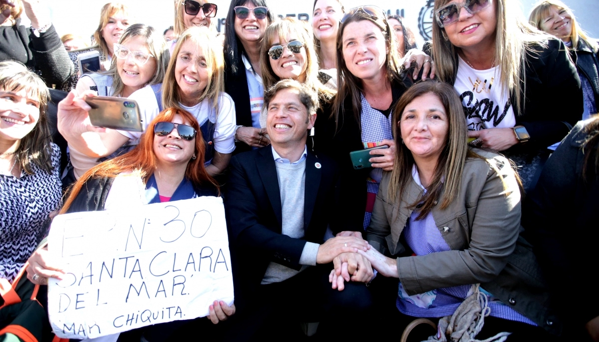 Kicillof inauguró un jardín en Berazategui: son 100 los nuevos edificios en Provincia