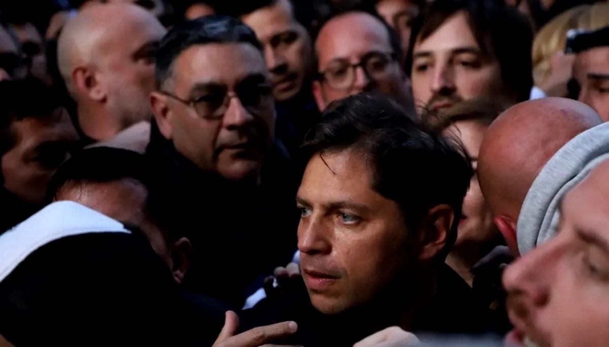 Video escalofriante: Sabag Montiel estuvo a metros de Kicillof