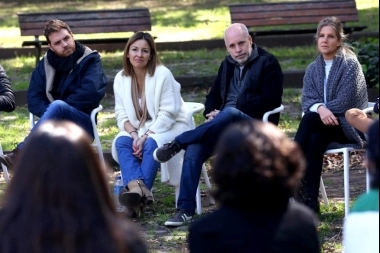 Larreta dialogó con jóvenes que están preocupados por la situación del país