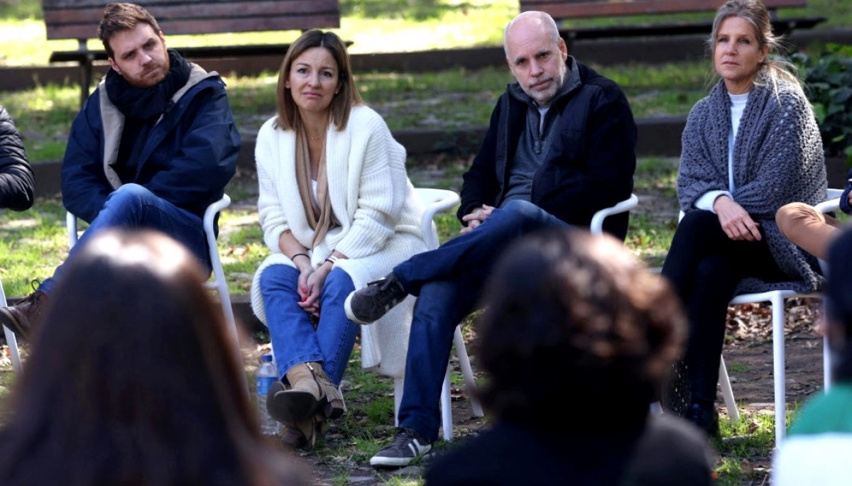 Larreta dialogó con jóvenes que están preocupados por la situación del país