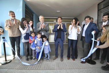 Educación en marcha: Kicillof y la inauguración del nuevo jardín en el municipio de Colón