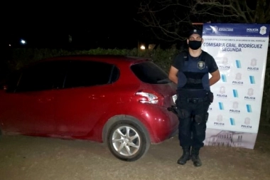 Detenido en Gral. Rodríguez: conducía un auto robado, transportaba éxtasis y un increíble polvorín