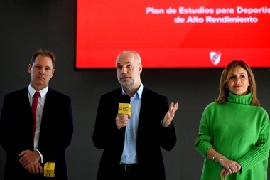 Larreta y el Instituto River Plate presentaron un plan de estudios para deportistas