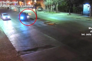 Alcohol cero: borracho no frenó en la esquina e hizo volar a un motoquero en Tigre