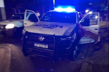 Intento de asalto a un policía terminó en tiroteo, persecución y violento choque en Padua