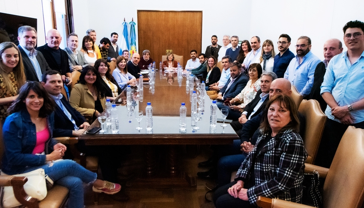 Alvarez Rodríguez y Rey analizaron políticas provinciales con legisladores de la Cuarta Sección