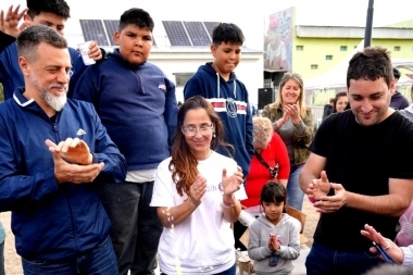 Lanús de festejo: el municipio celebró el quinto aniversario del NIDO en Villa Jardín