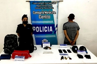 Raid delictivo en Morón y persecución hasta La Matanza