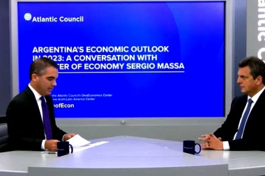 Desde Washington, Massa apuntó: "La inflación es un problema estructural en Argentina"