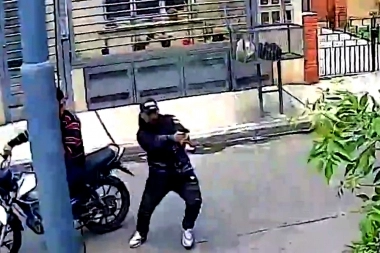 Dos perras enseñaron los colmillos y pusieron en fuga a motochorros