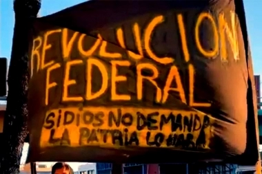 Cristina dijo que “es probable que Revolución Federal haya participado del intento de atentado"