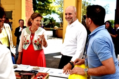 Larreta y Acuña visitaron “Creá Tu Futuro”, la feria educativa sobre empleo