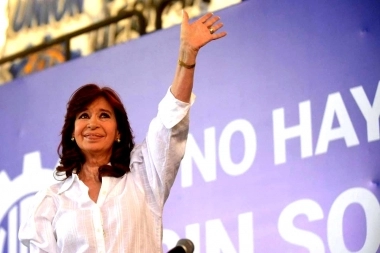 “Voy a hacer lo que sea para que el pueblo vuelva a ser feliz”: la frase de Cristina en Pilar