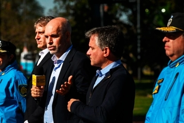 Larreta con la Policía de la Ciudad: “Se le puede ganar al delito en todo el país”