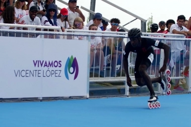 Vicente López celebró los World Skate Games