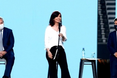 Cristina prepara un acto en el Estadio Único de La Plata