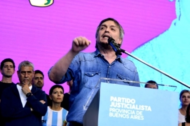 Máximo Kirchner acusó a Fernández de usar al FdT para "iniciar una aventura personal"