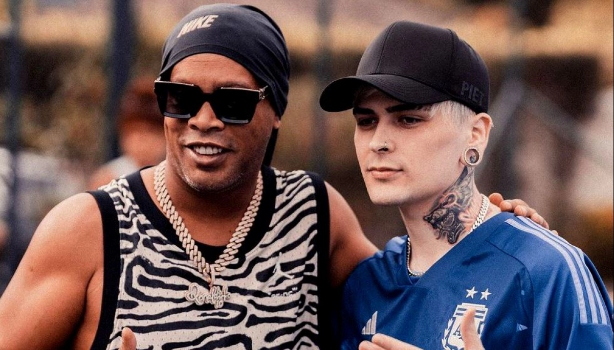 Debut estelar: se viene “Olé Olé”, el tema de Ronaldinho con Lit Killah y Yandel