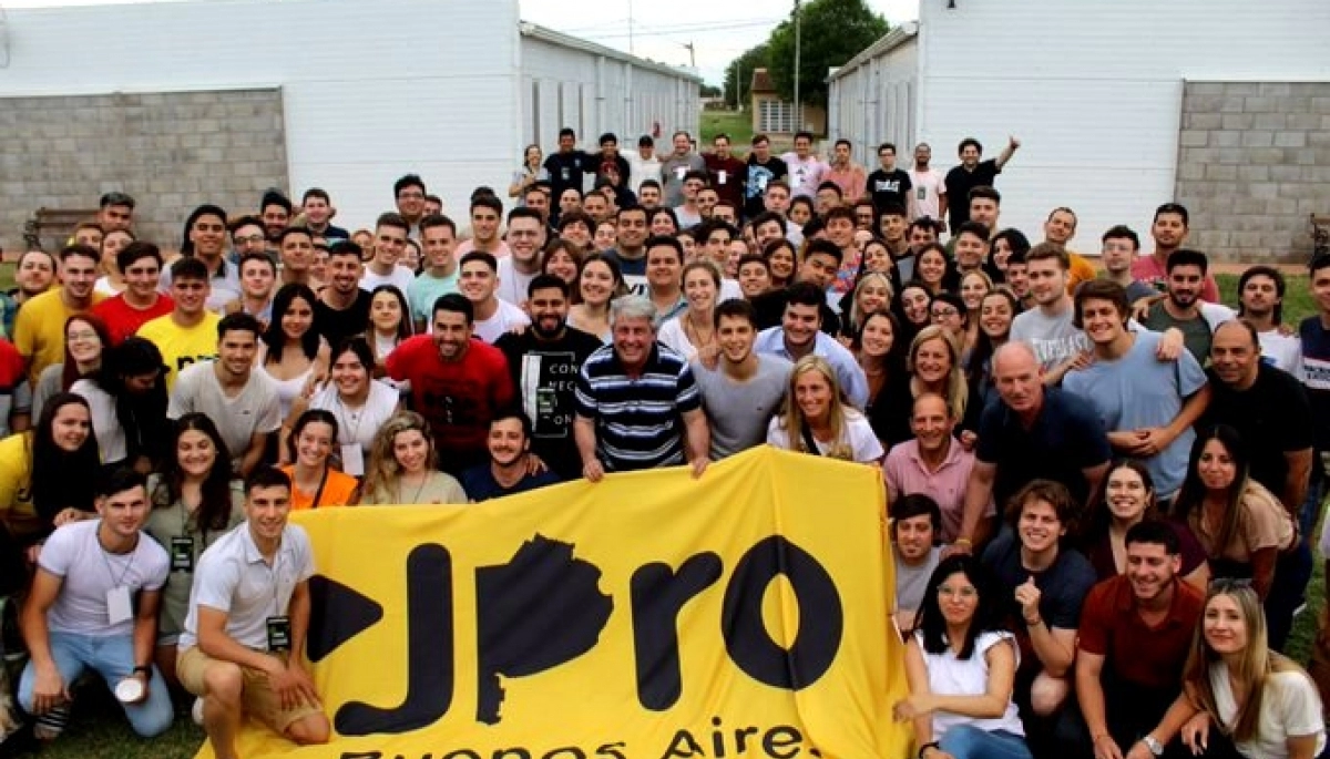 Más de 150 jóvenes PRO de diferentes provincias se reunieron en Pergamino con Javier Martínez
