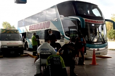 Un operativo detectó irregularidades en las jornadas laborales de los choferes