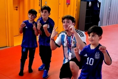 Como el pulpo Paul: Paulo Londra predijo el resultado de Argentina con los hijos de Messi