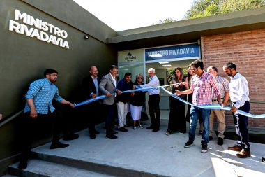 Cascallares y Fabiani inauguraron una nueva delegación para Ministro Rivadavia